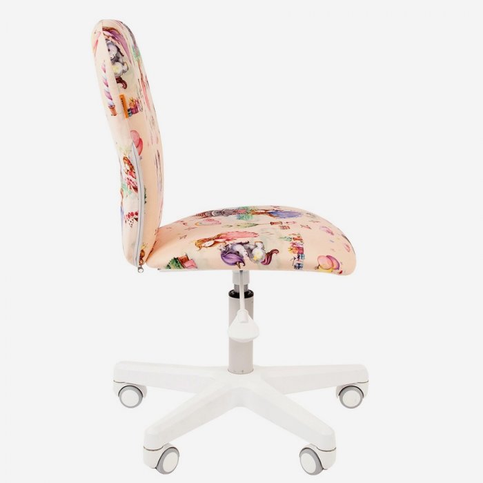 Кресло детское Chairman &laquo;Kids 105/white (ткань принцессы)&raquo; - вид 3